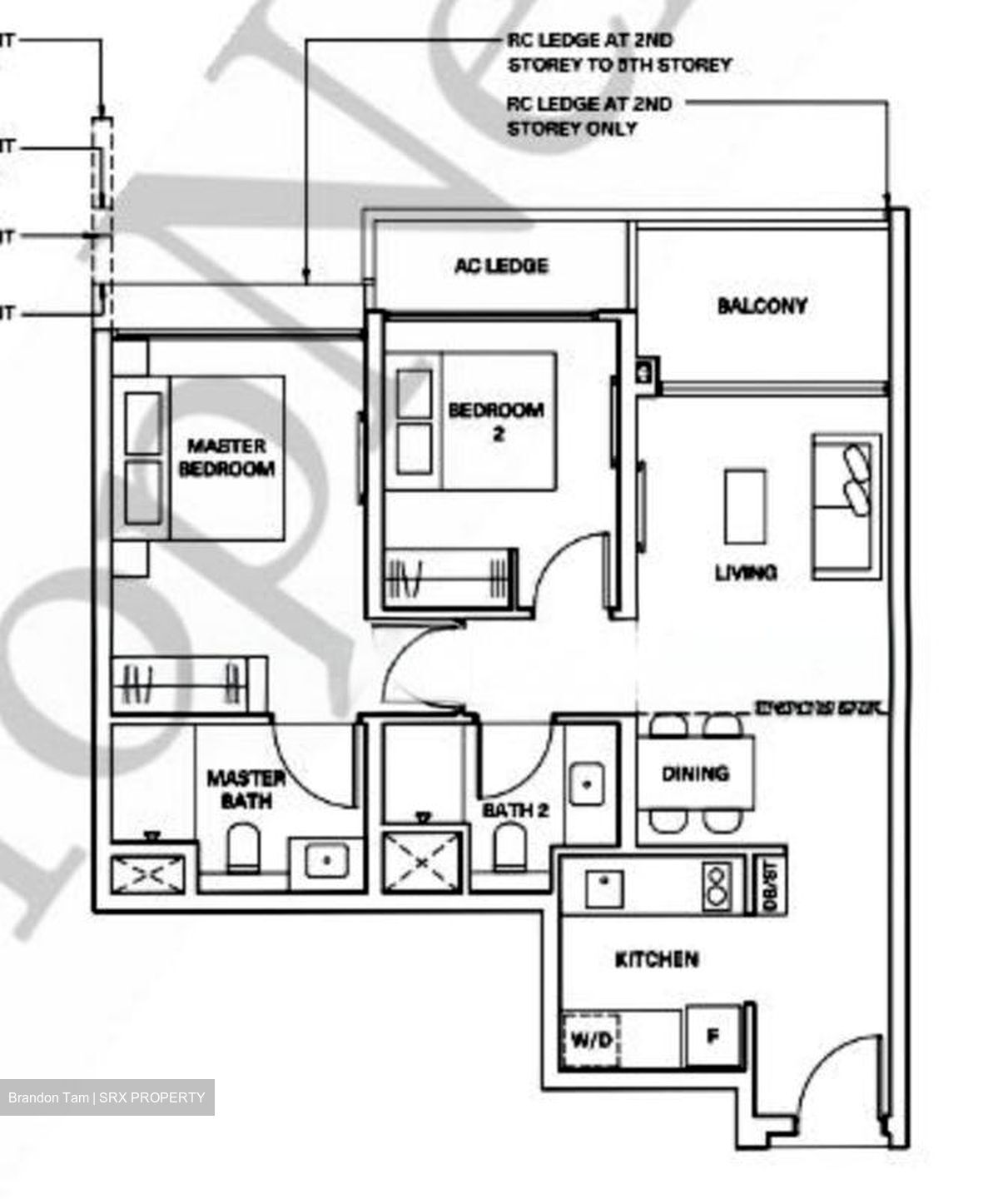 The Watergardens At Canberra (D27), Apartment #562598361